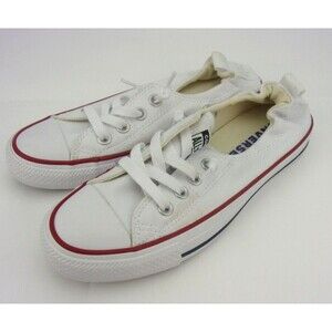 Converse Slip-On Shoes Womens Size 6.5 Chuck Taylor All Star Shoreline White